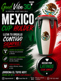 México conga cup holder impreso en 3D por GoodVibes3D