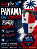 Panamá conga cup holder impreso en 3D por GoodVibes3D