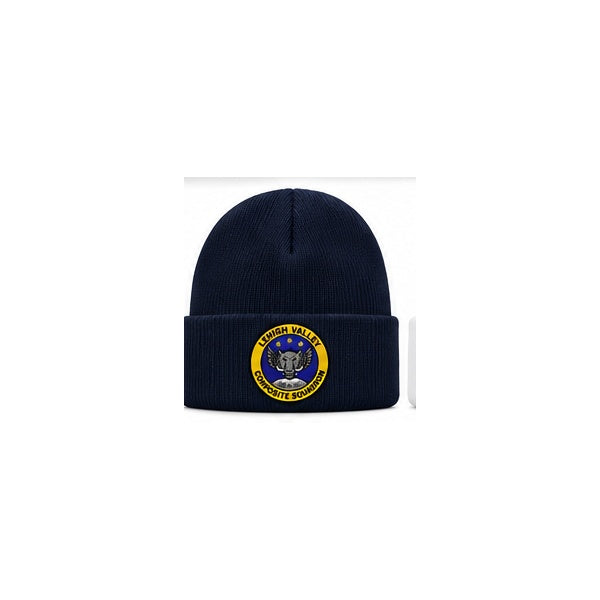 Lehigh Valley Composite Squadron beanie - navy